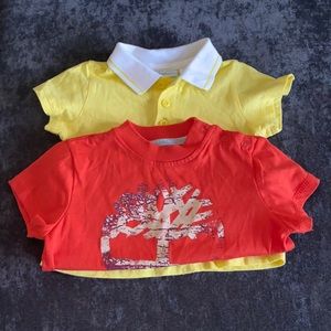 Infant short sleeve shirts